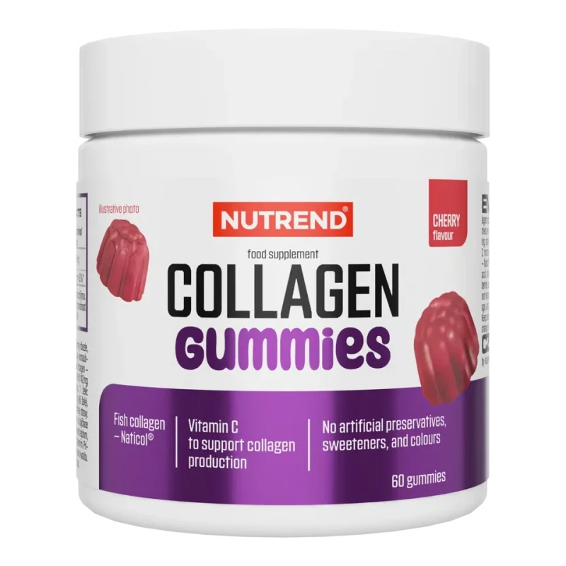 Nutrend Collagen Gummies Kirsche, 60 Stk. - Bild 1