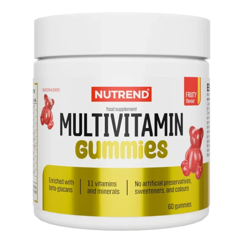 Nutrend Multivitamin Gummies Fruity, 60 Stk. - Bild 1