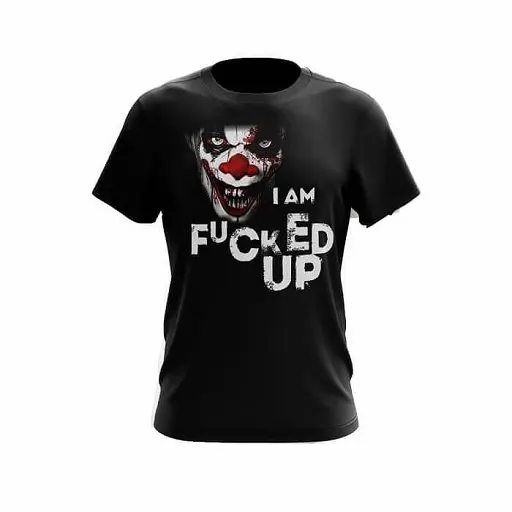 Swedish Supplements T-Shirt "I Am Fucked Up" - Bild 1