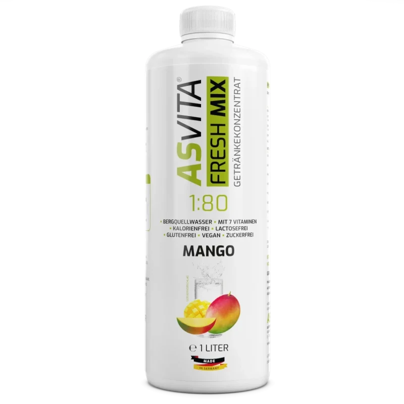ASVita Fresh Mix Mineralgetränk 1/80 - 1L - Bild 0