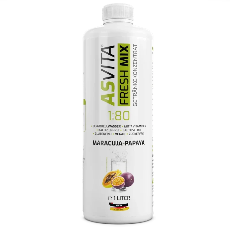 ASVita Fresh Mix Mineralgetränk 1/80 - 1L - Bild 0