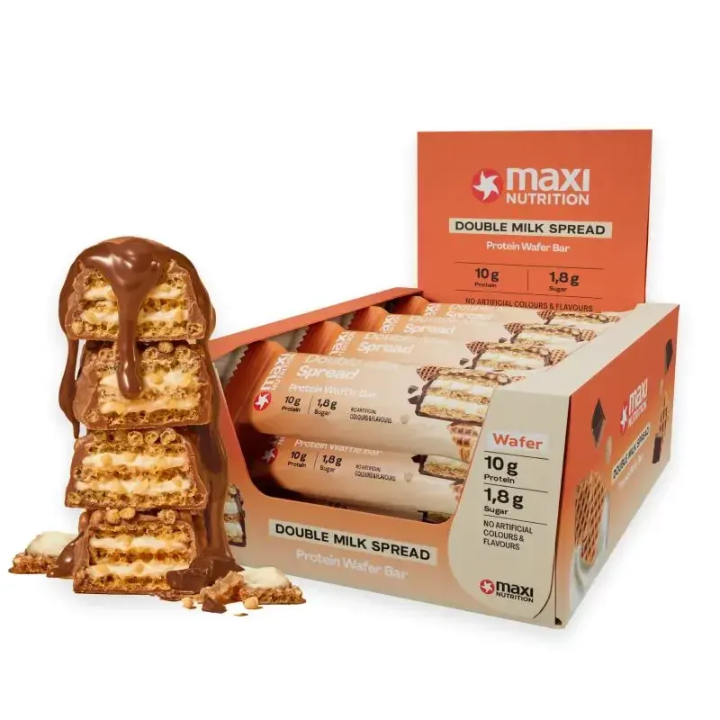 MaxiNutrition Protein Waffle Bar 12x40g - Bild 0