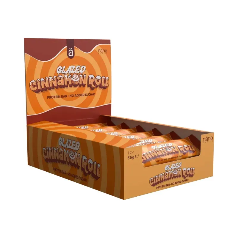 Nanosupps Protein Bar 12x55g - Bild 0