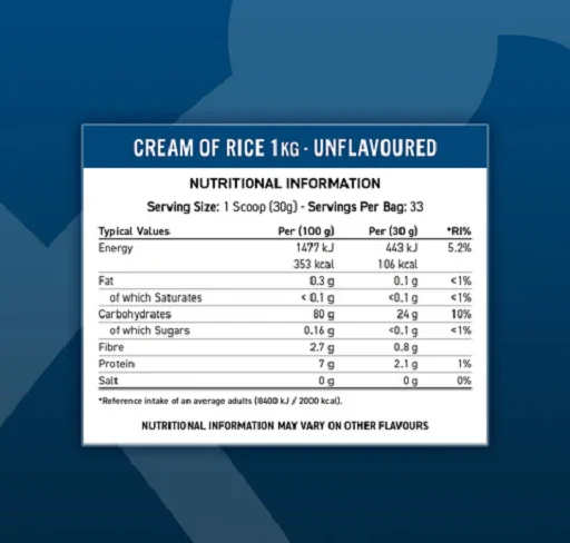 Applied Nutrition Cream of Rice 1kg - Bild 0