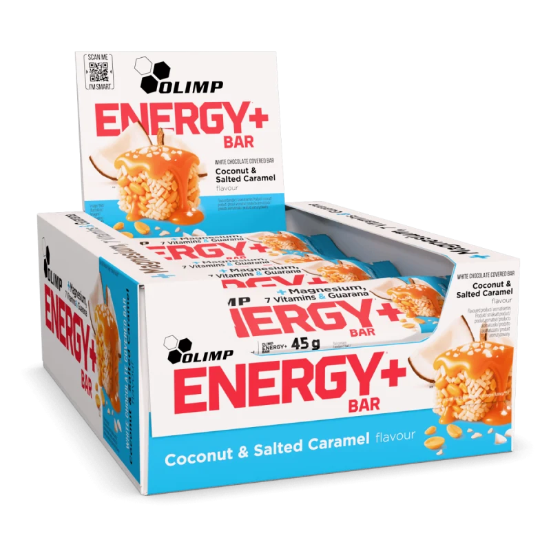 Olimp Energy+ Bar 20 x 45g - Bild 0