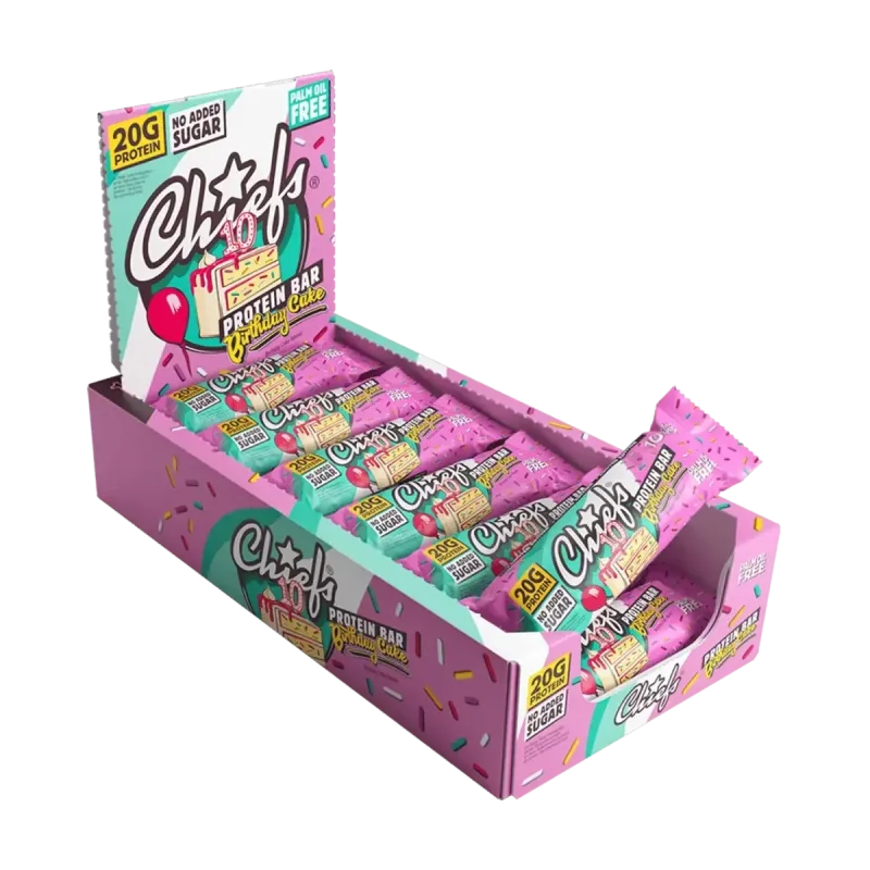 Chiefs Protein Bar 12 x 55 g - Bild 0