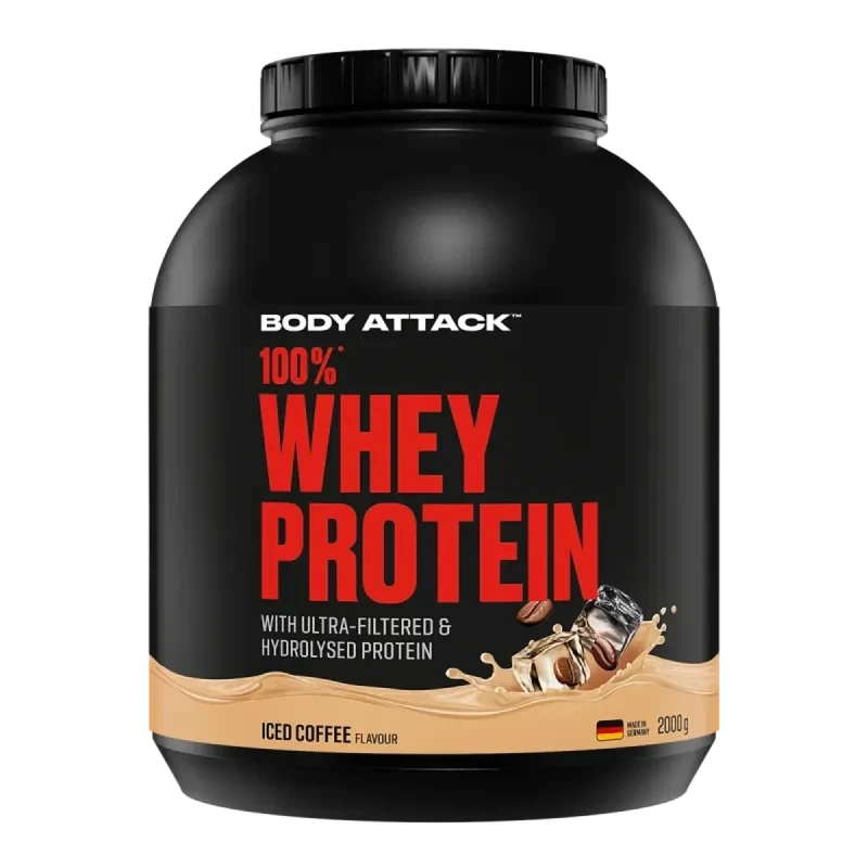 Body Attack 100% Whey Protein 2000g - Bild 0