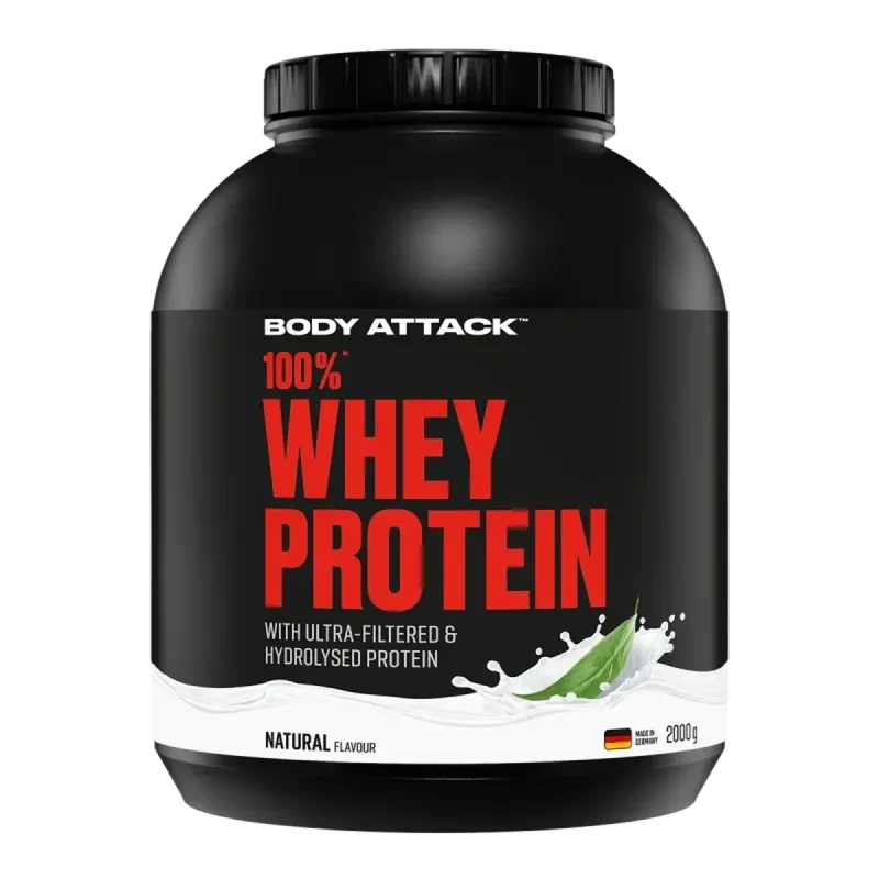 Body Attack 100% Whey Protein 2000g - Bild 0
