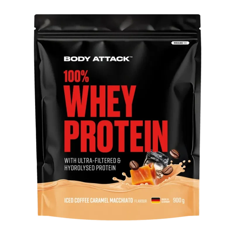 Body Attack 100% Whey Protein 900g - Bild 0