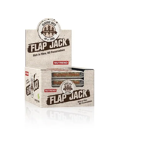 Nutrend FLAPJACK Oatbar 20x 100g - Bild 1