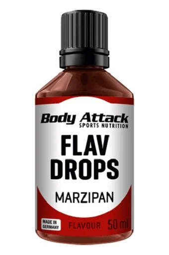 Body Attack Flavour Drops 50ml - Bild 1