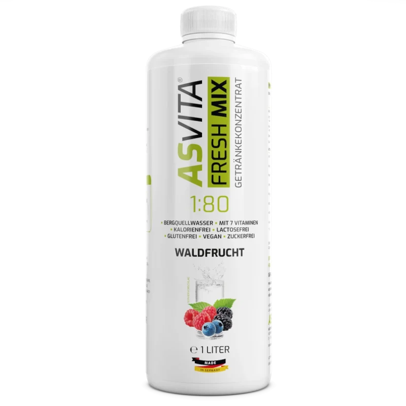 ASVita Fresh Mix Mineralgetränk 1/80 - 1L - Bild 0