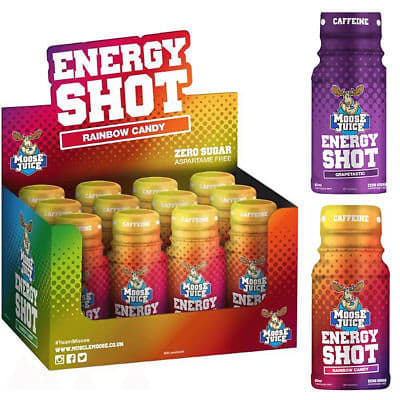 Muscle Moose Energy Shot - (12x60ml) - Bild 1