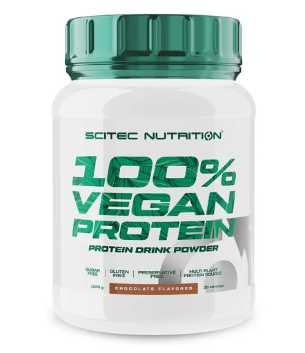 Scitec 100% Vegan Protein 1000g - Bild 1