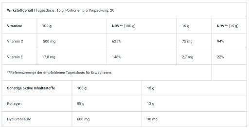 BioTech Collagen 300g - Bild 2