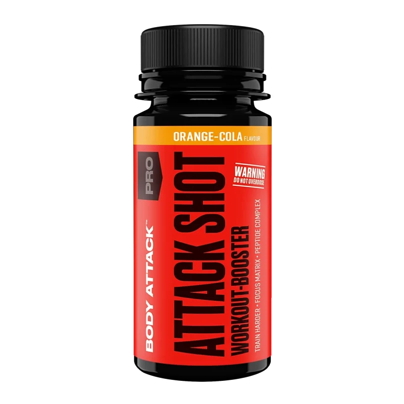 Body Attack Attack Shot 20 x 60ml - Bild 0