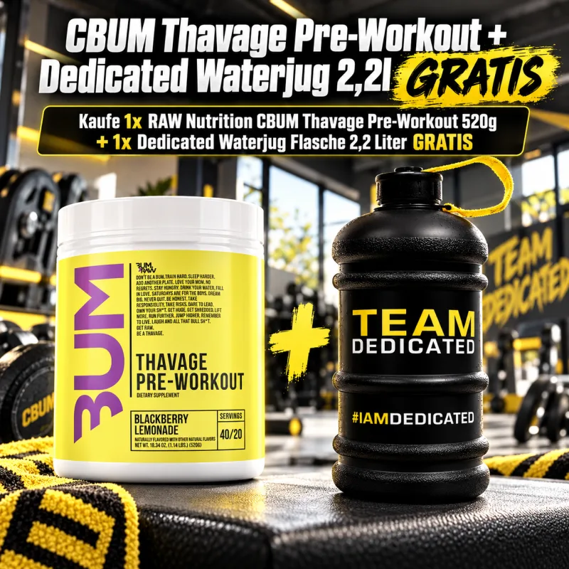 RAW Nutrition CBUM Thavage Pre-Workout 520g - Bild 2