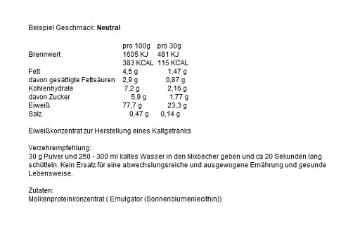 NNT Whey 1000g - Bild 2