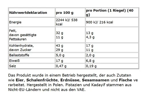Olimp Protein Bar Dubai Style 25x 40g - Bild 4