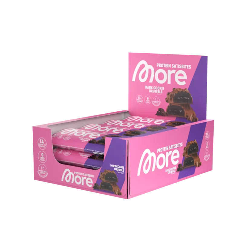 More Nutrition Protein Satisbites 12 x 2x25g - Bild 0