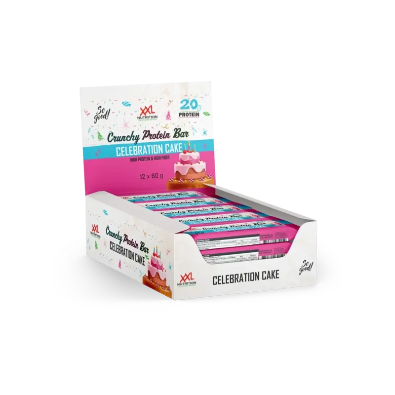XXL Nutrition Crunchy Protein Bar 12x60g - Bild 0