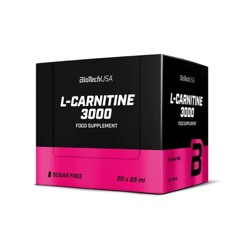 BioTech L-Carnitine Liquid 3000mg 20x25ml - Bild 1