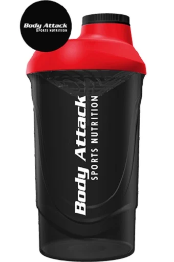 Body Attack Shaker 600ml - Bild 5