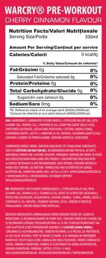 Genius Nutrition Warcry PWO Drink - Bild 6