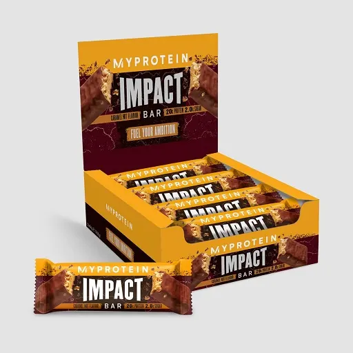 MyProtein Impact Bar 12x64g - Bild 1