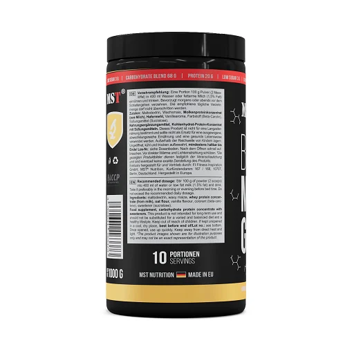 MST - Best Mass Gainer 1000g - Bild 3