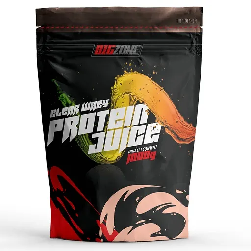 Big Zone Clear Whey Protein Juice 1000g Beutel - Bild 1