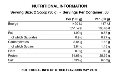 Applied Nutrition 100% Casein 900g - Bild 2