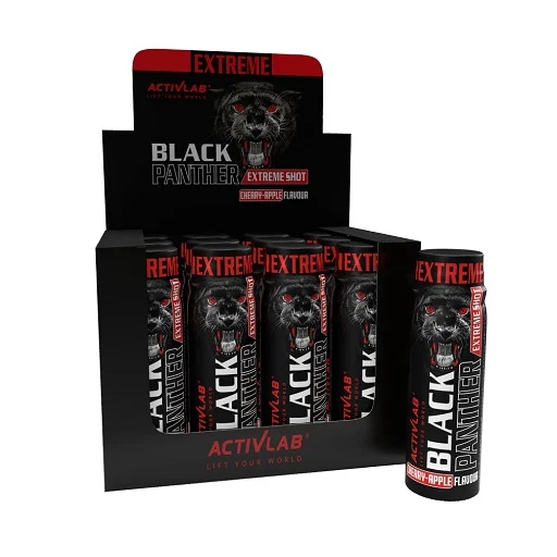 Activlab Black Panther Extreme Shot 12x80ml - Bild 1