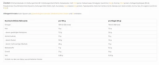 More Nutrition Protein Bar 10x50g - Bild 0