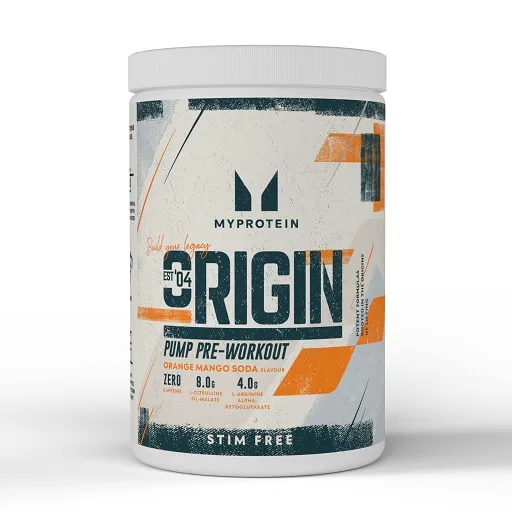 MyProtein Origin Pump Pre-Workout (Stim-Free) (30 Serv.) 600g - Bild 1