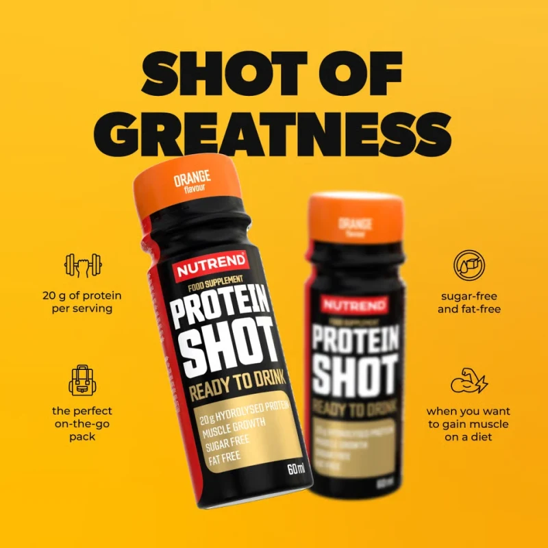 Nutrend Protein Shot 20x60ml - Bild 1