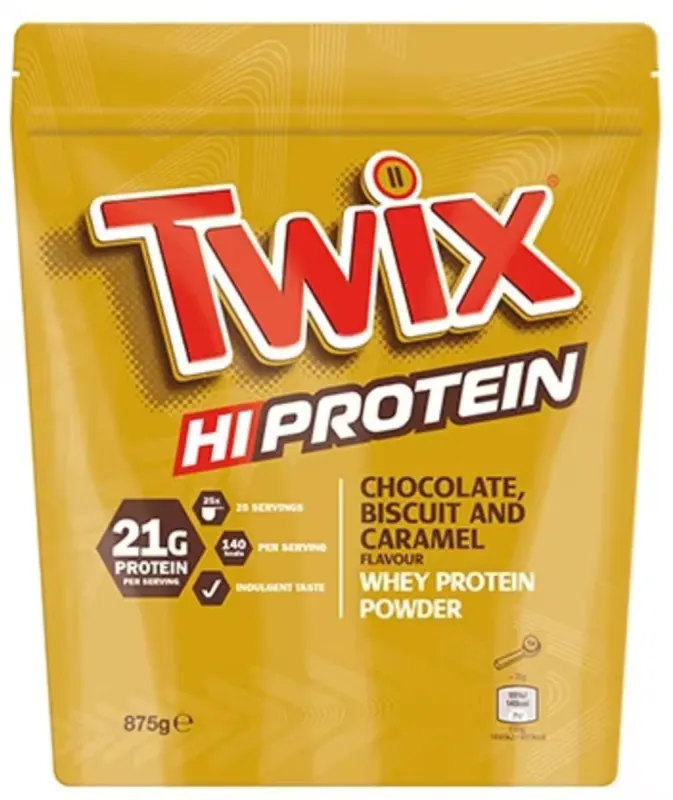 Twix Protein Powder 875g/455g - Chocolate, Biscuit & Caramel - Bild 1
