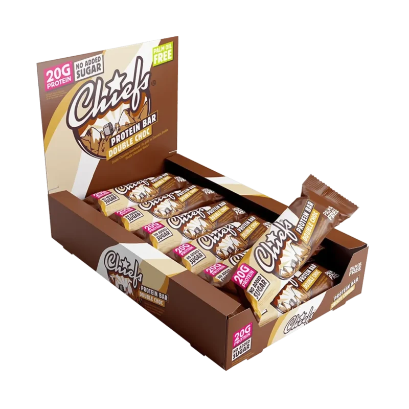 Chiefs Protein Bar 12 x 55 g - Bild 1