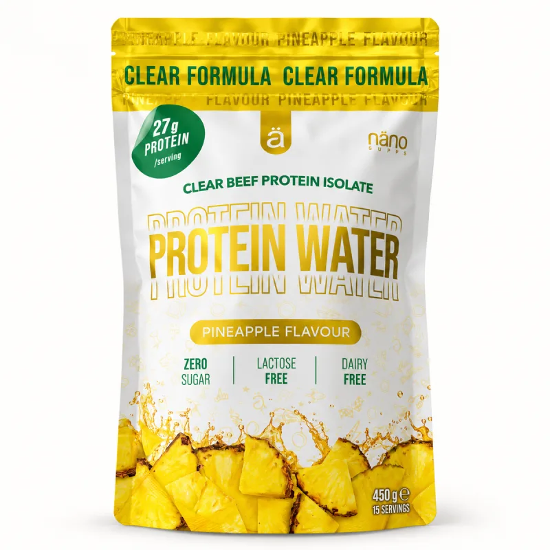 Nanosupps Protein Water Clear Beef Protein Isolate 450g - Bild 0