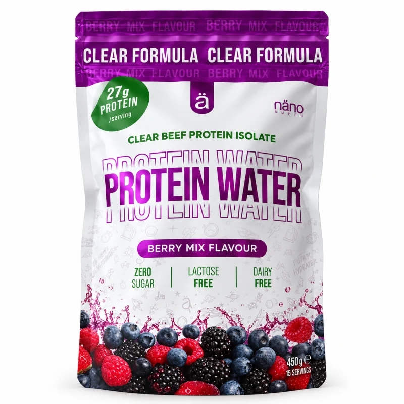Nanosupps Protein Water Clear Beef Protein Isolate 450g - Bild 0