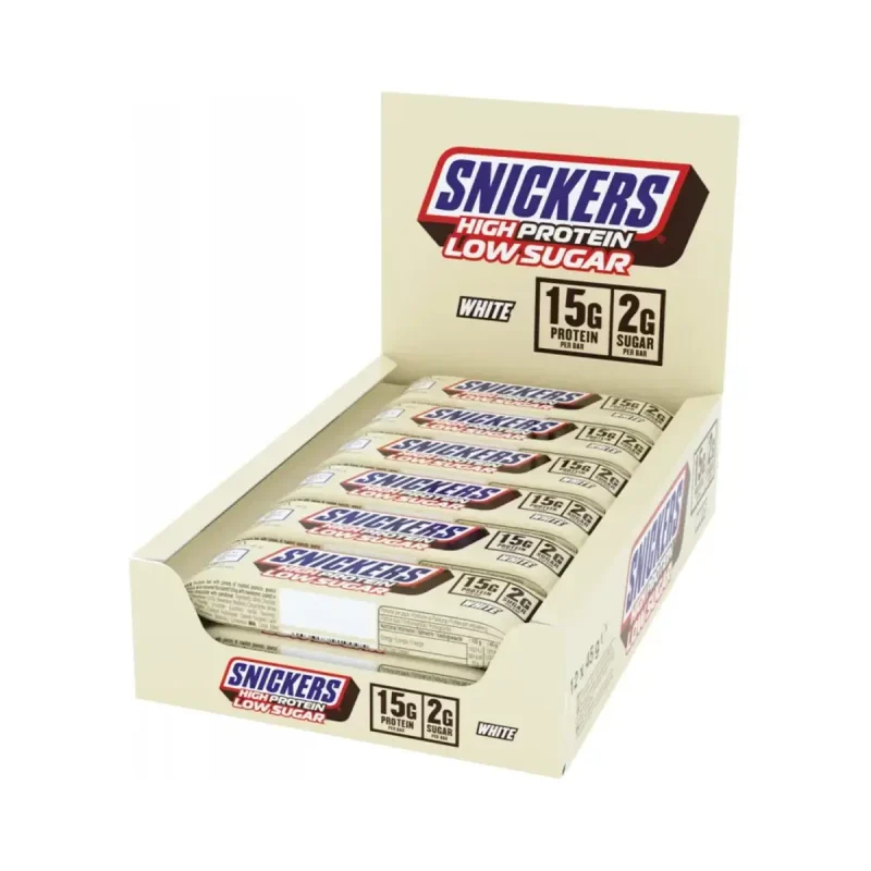 Snickers High Protein Low Sugar Bar 12x45g - Bild 1