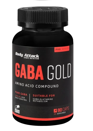 Body Attack Gaba Gold 80 Kapsel - Bild 1