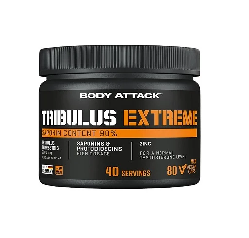Body Attack Tribulus Extreme - 80 Caps - Bild 1