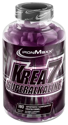 IronMaxx Krea7 Superalkaline - 180 Tabletten - Bild 1