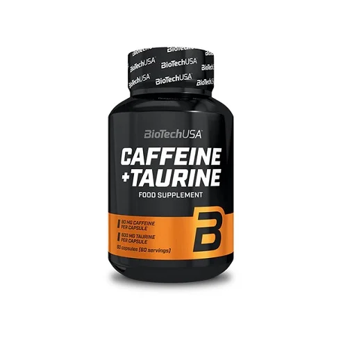 BioTech Caffeine + Taurine 60 Kapseln - Bild 1