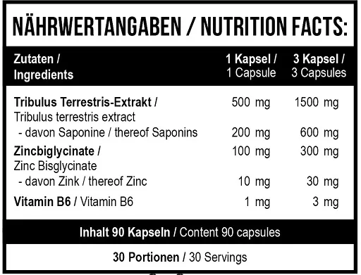 MST - Tribulus 1000 (90 Tabl.) - Bild 2