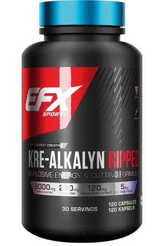 EFX Kre-Alkalyn Ripped Kapsel 120 Kapseln - Bild 1