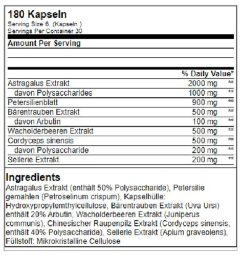 GN Kidney Support Complex 180 Kapsel - Bild 2