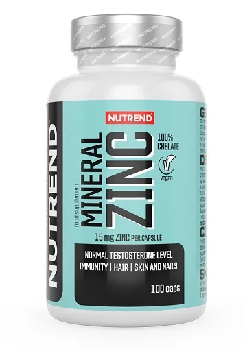 Nutrend Zinc Chelate 15mg 100 Caps - Bild 1