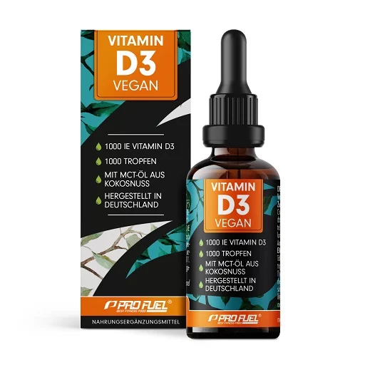 ProFuel Vitamin D3 Tropfen vegan / 1000 Tropfen (30ml) - Bild 1
